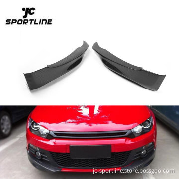 Carbon Fiber Front Bumper Splitter for VW Scirocco 09-11